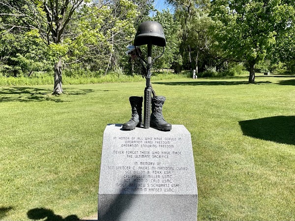 Traverse City Veterans Memorial Park grounds