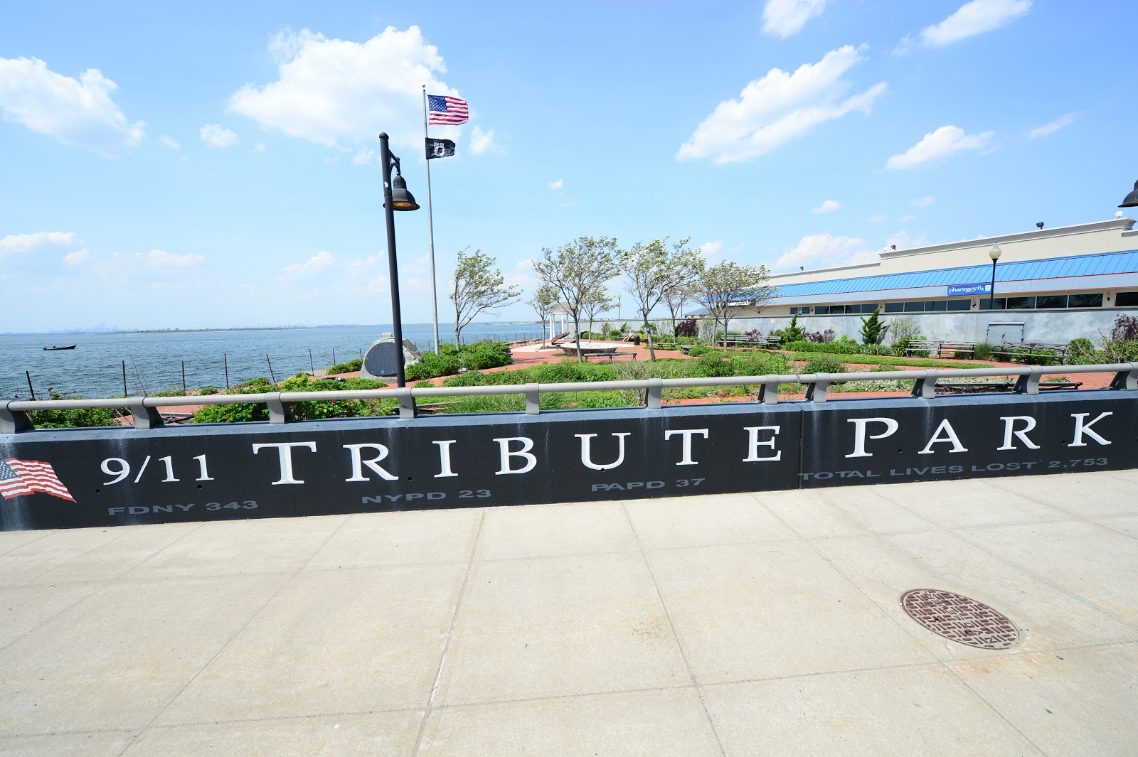 Tribute Park headstone and grounds
