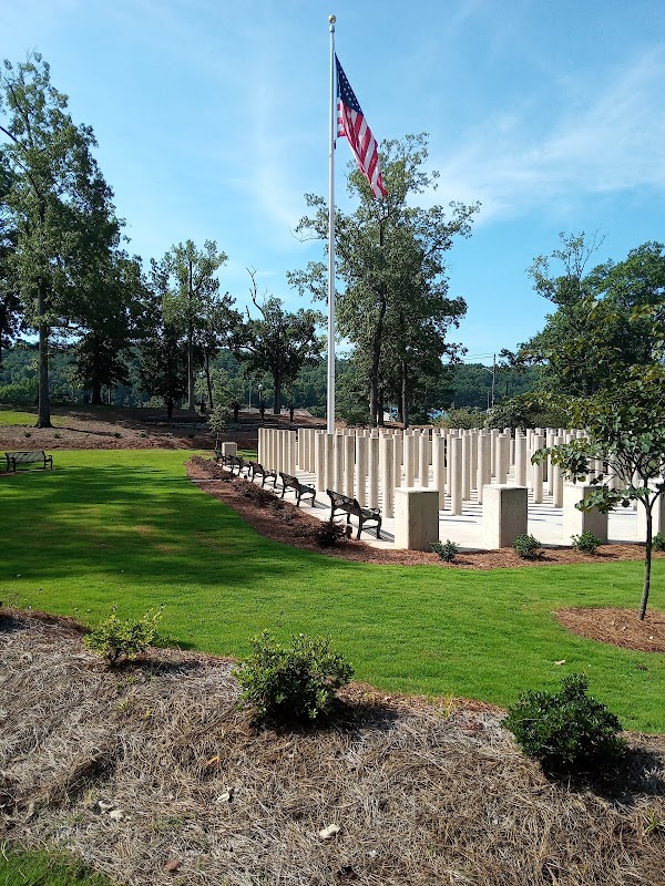 Trussville Veterans' Memorial Park grounds