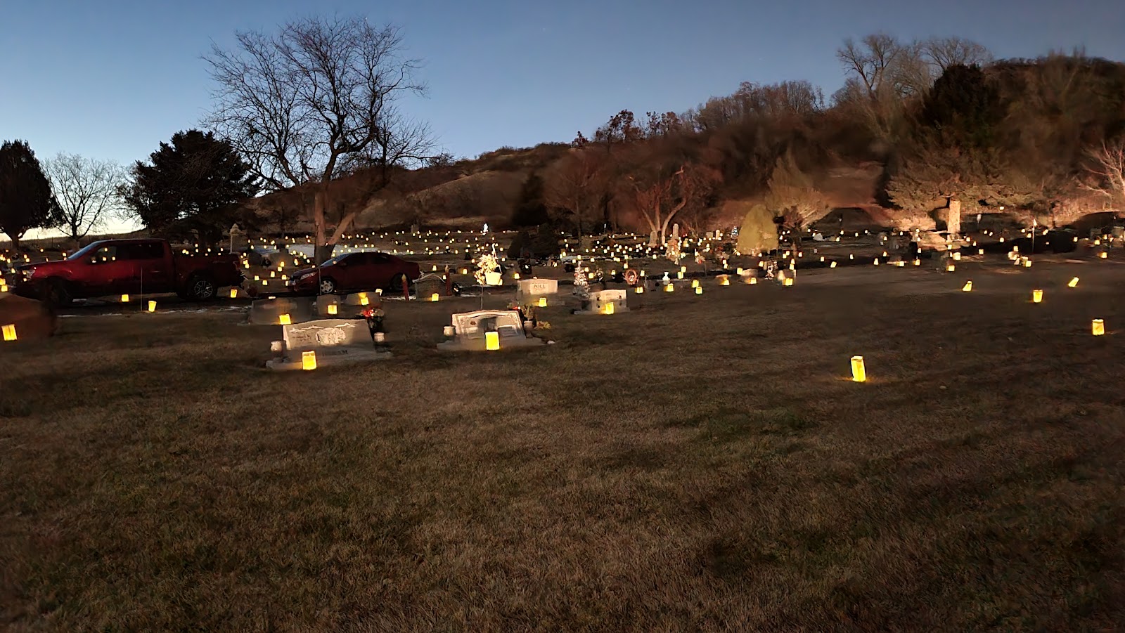 Uintah Cemetery headstone and grounds