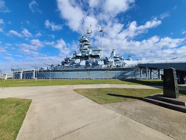 USS ALABAMA Battleship Memorial Park grounds