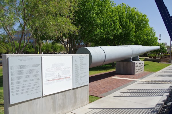 U.S.S Arizona Memorial at Bolin Memorial Park grounds