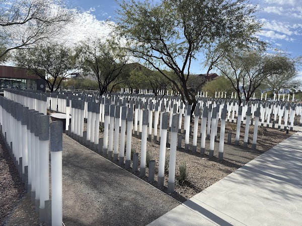 USS Arizona Memorial Gardens at Salt River grounds