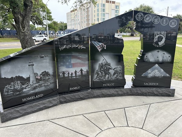 USS Biloxi Memorial grounds