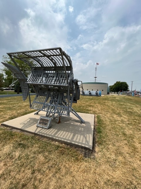USS South Dakota Battleship Memorial cemetery grounds and headstones