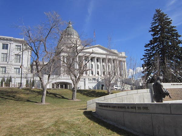 Utah Law Enforcement Memorial grounds