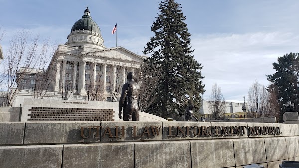 Utah Law Enforcement Memorial grounds