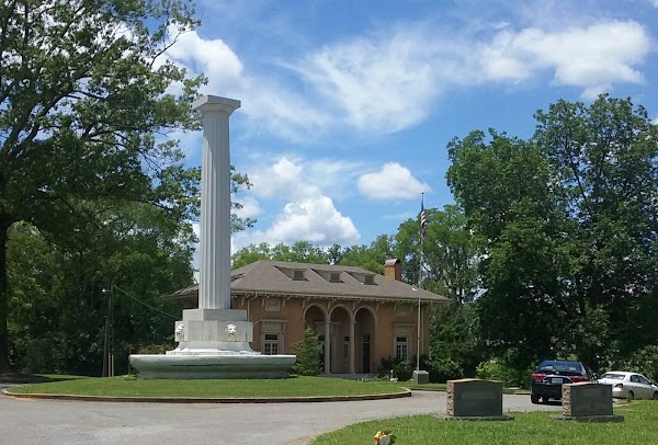 Valhalla Cemetery grounds
