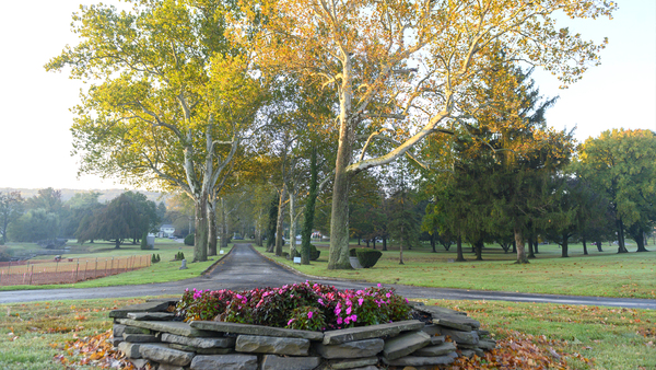 Valley Forge Memorial Gardens headstone and grounds