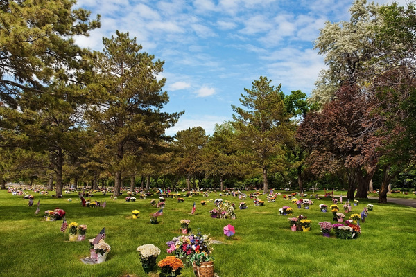 Valley View Memorial Park and Funeral Home grounds