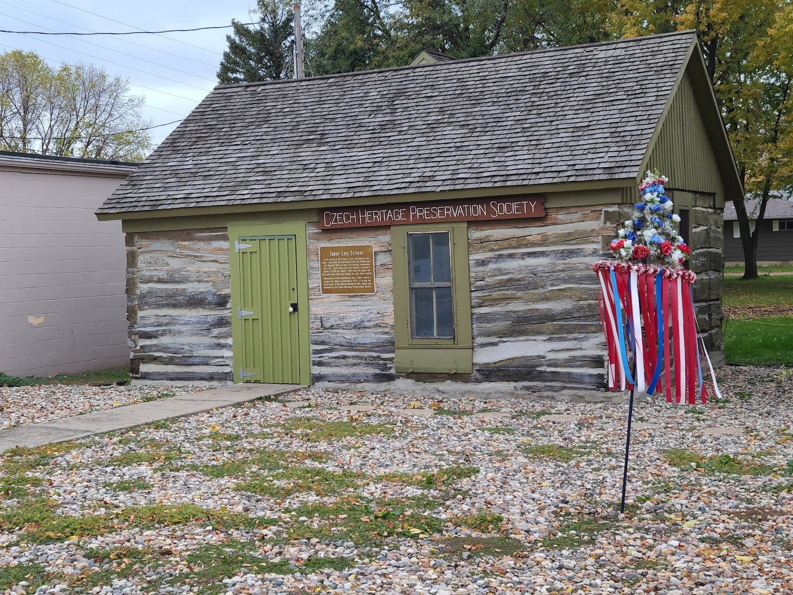Vancura Memorial Park cemetery grounds and headstones