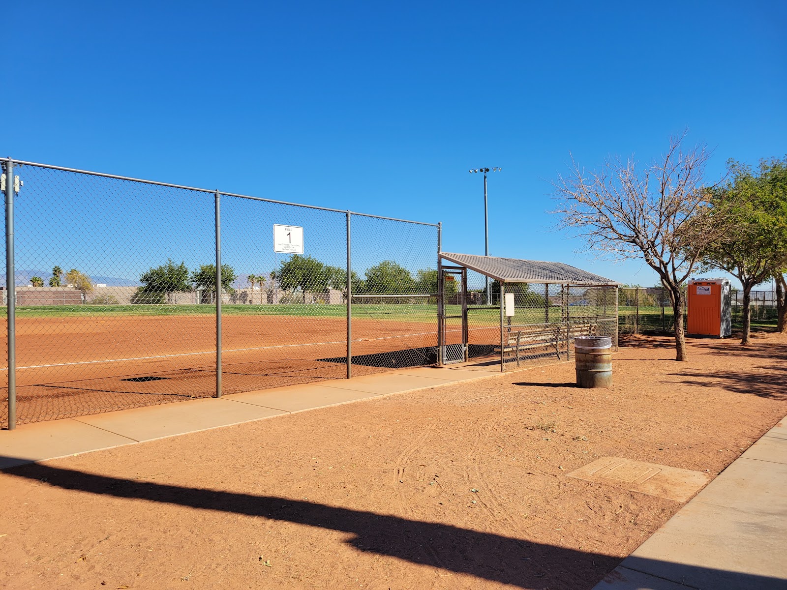 Veterans Memorial Fields cemetery grounds and headstones