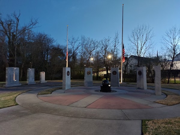 Veterans Memorial Park grounds