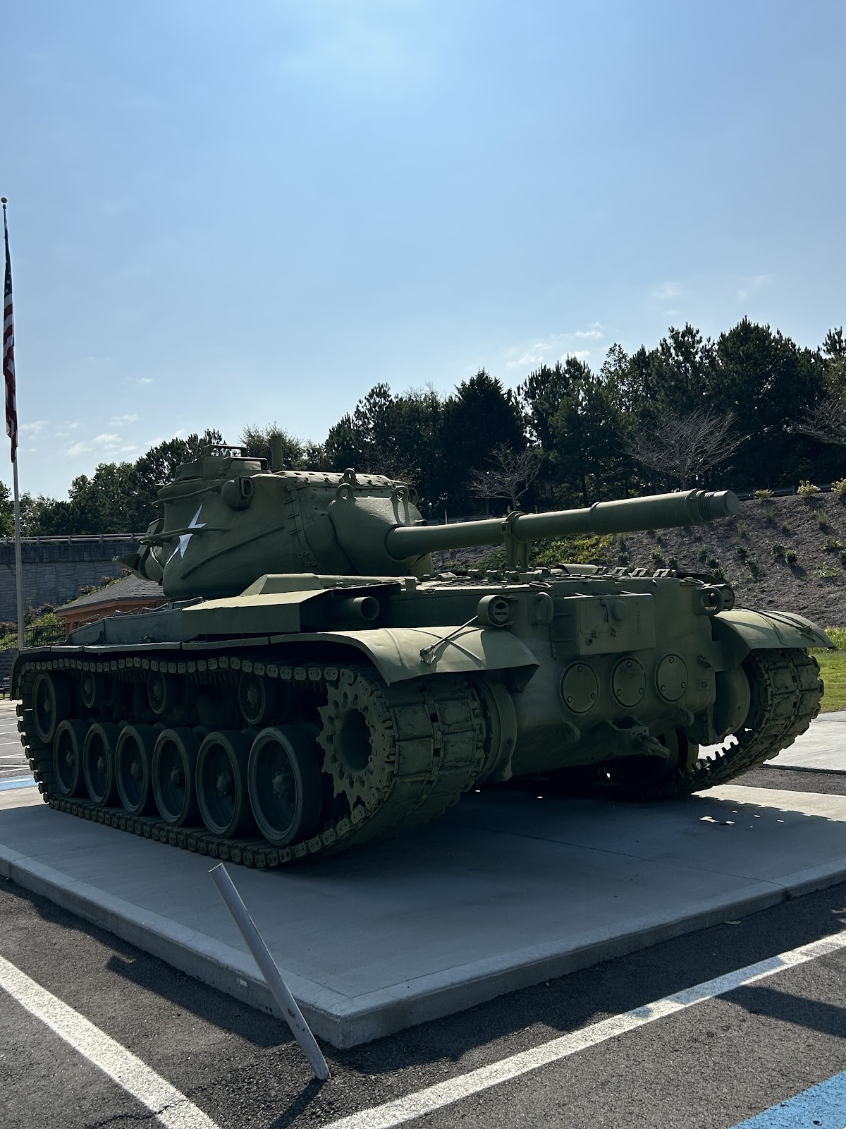 Veterans Memorial Park cemetery grounds and headstones