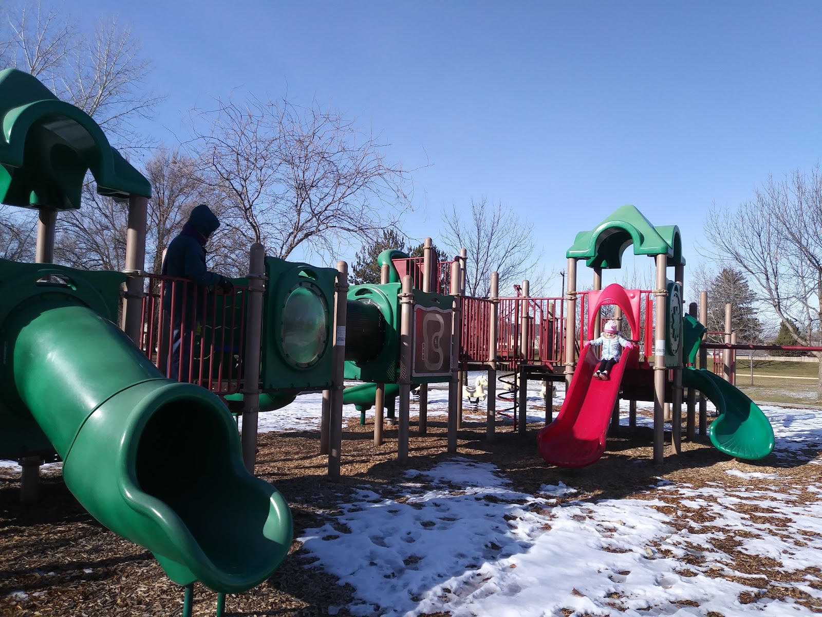 Veterans Memorial Park cemetery grounds and headstones