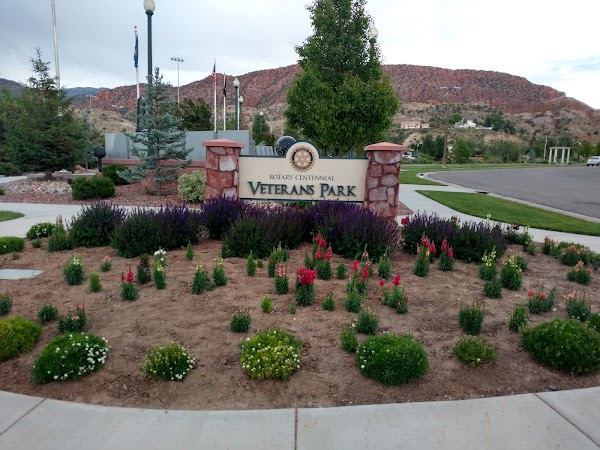 Veteran's Memorial Park grounds