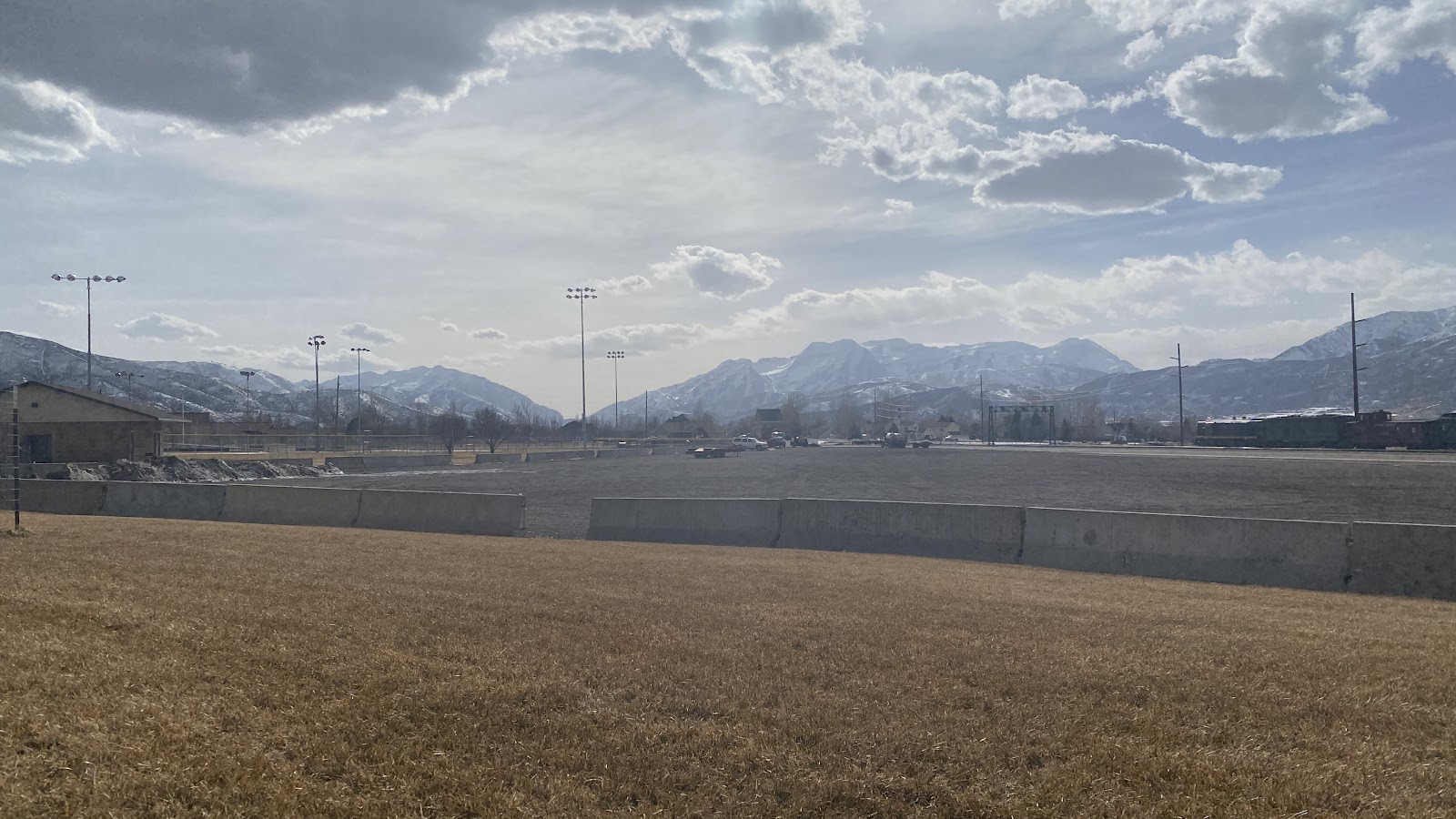 Veterans Memorial Park cemetery grounds and headstones