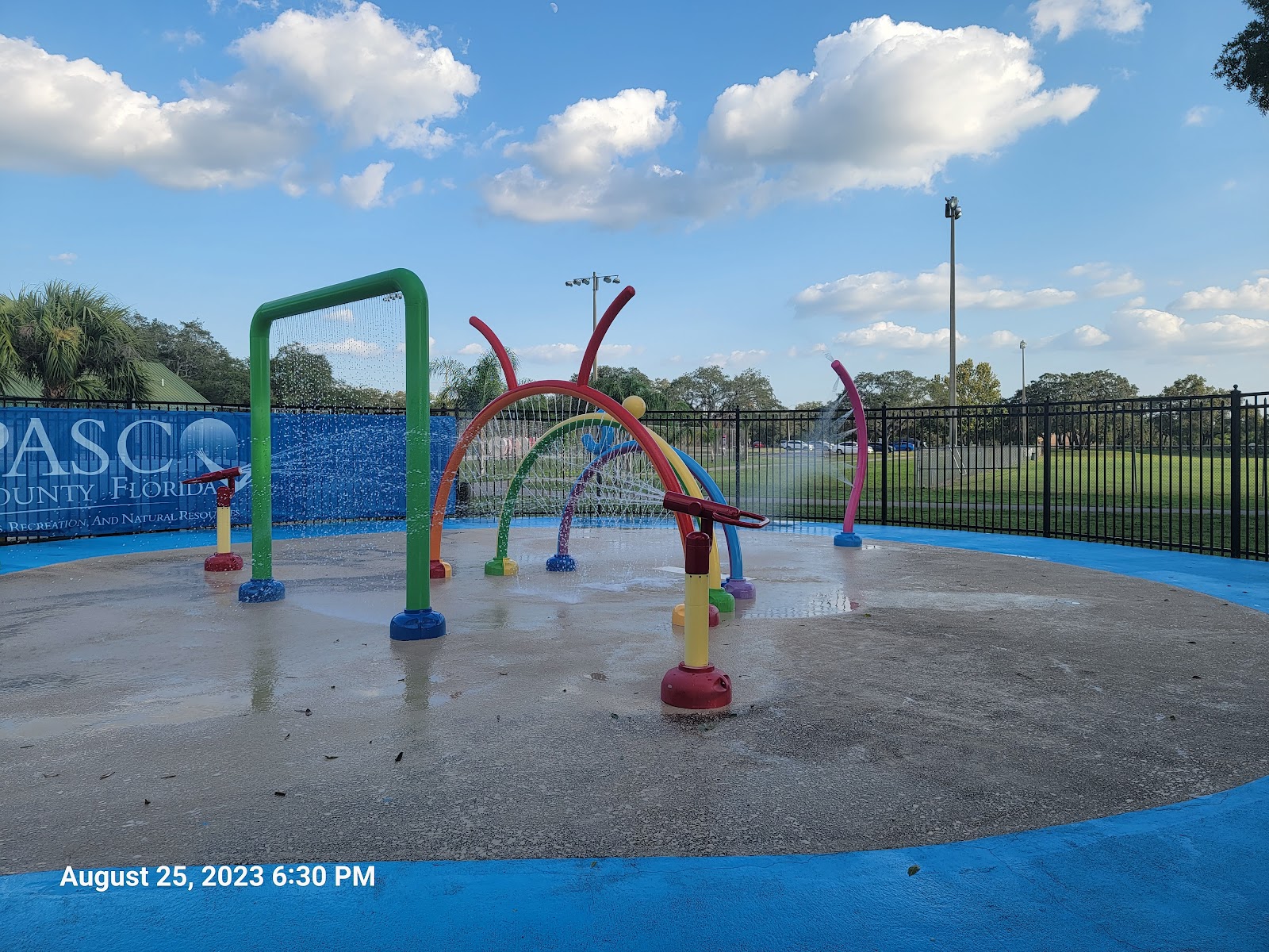 Veterans Memorial Park cemetery grounds and headstones