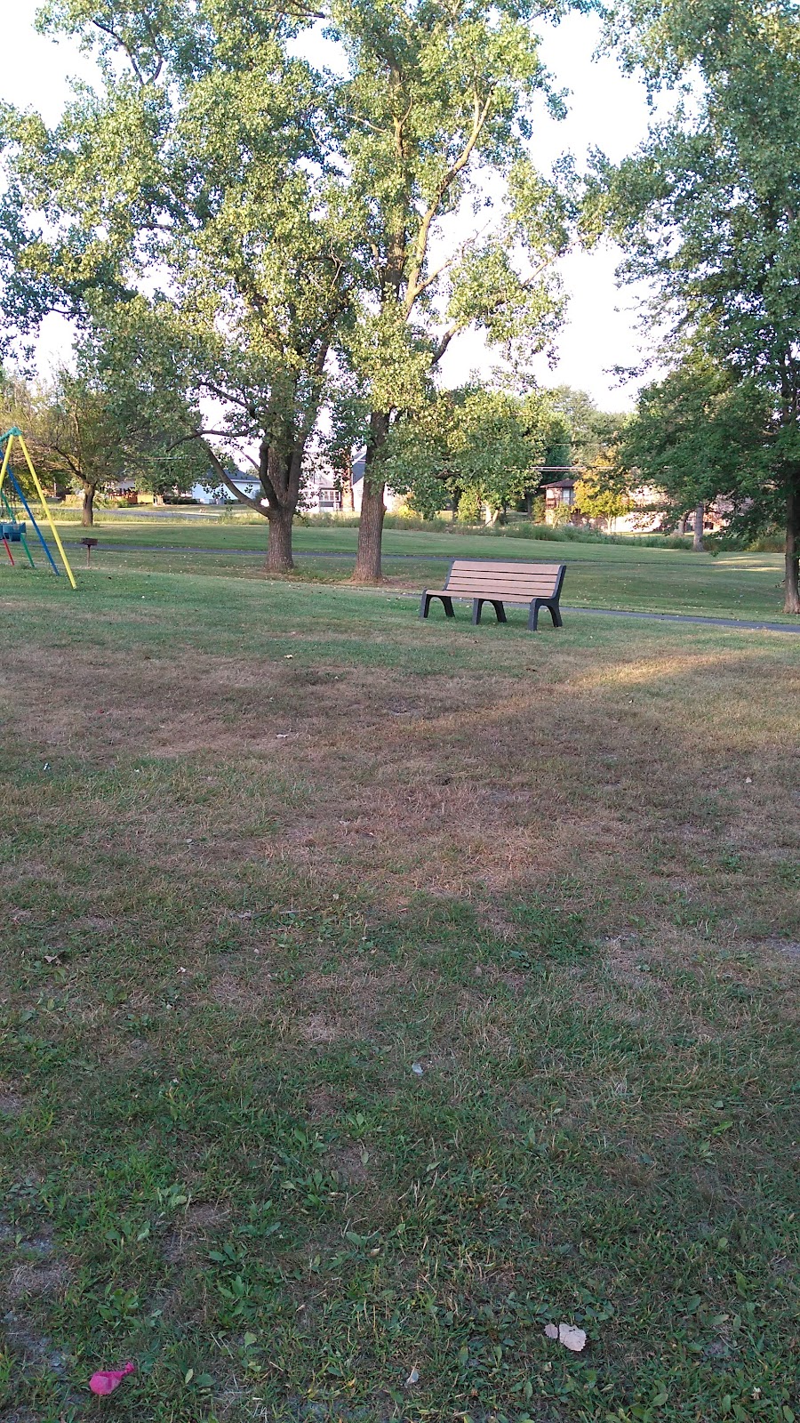 Veterans Memorial Park cemetery grounds and headstones