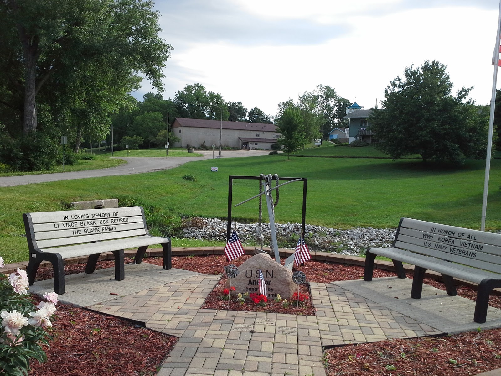 Veterans Memorial Park cemetery grounds and headstones