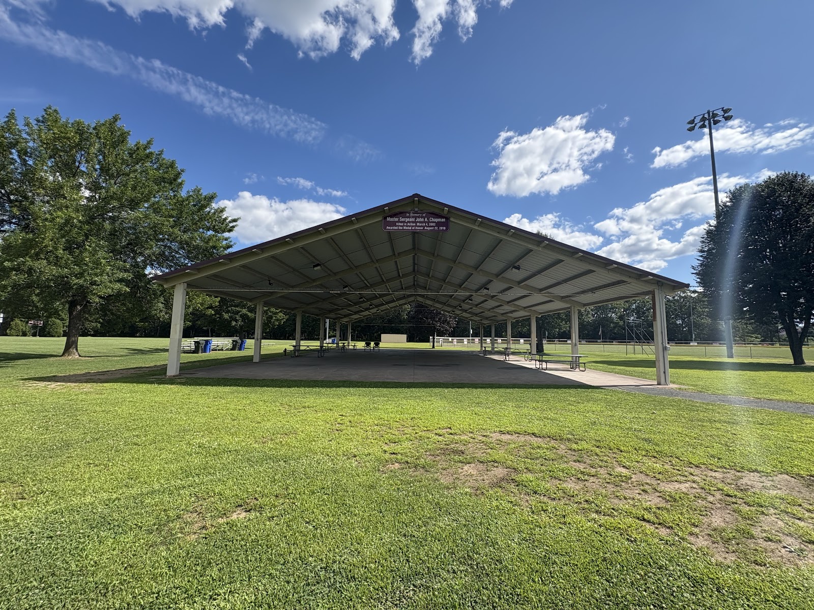 Veteran's Memorial Park cemetery grounds and headstones