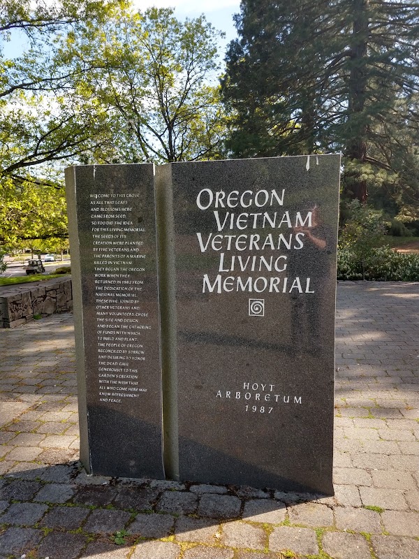 Vietnam Veterans of Oregon Memorial grounds