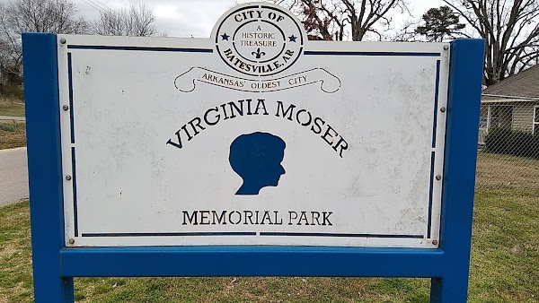 Virginia Moser Memorial Park Batesville, AR. 72501 grounds