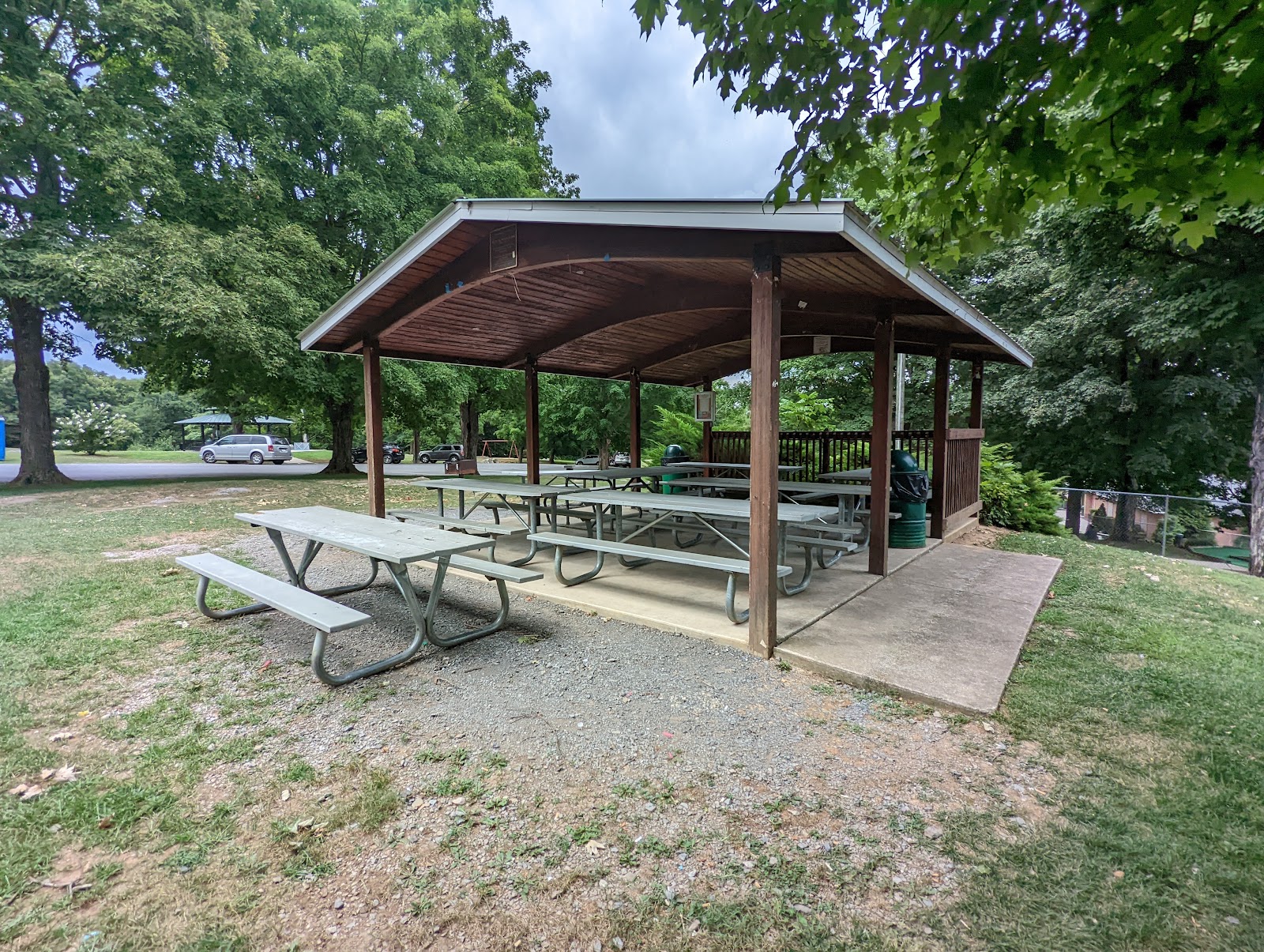War Memorial Park Martinsburg cemetery grounds and headstones