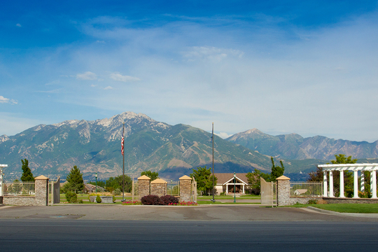 Wasatch Lawn Memorial Park South Valley grounds