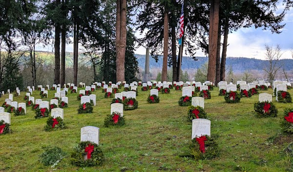 Washington Soldiers Home Cemetery grounds