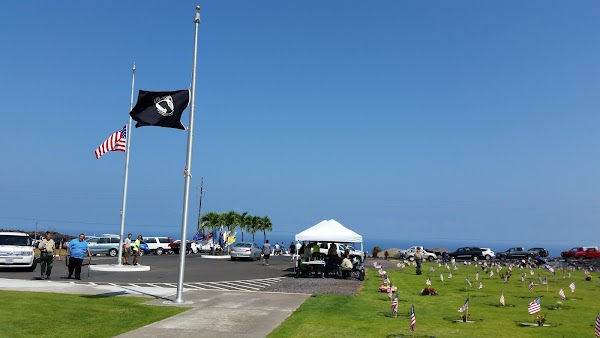 West Hawaii Veterans Cemetery grounds