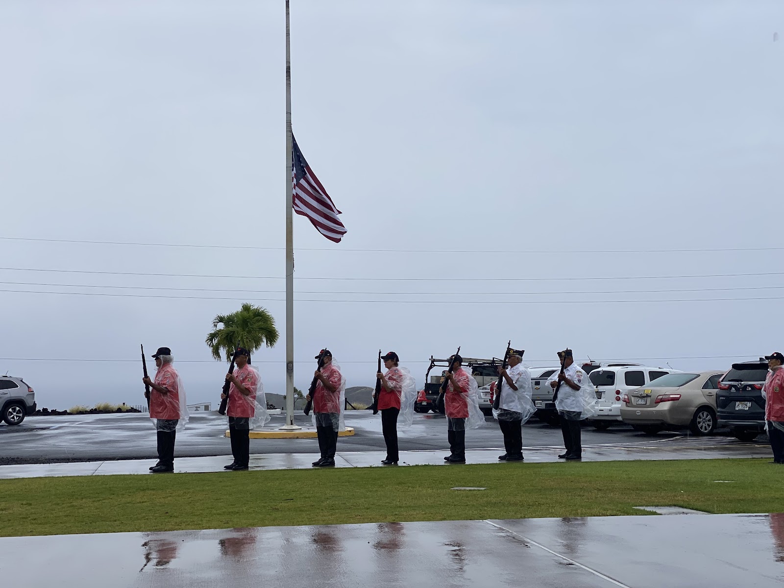 West Hawaii Veterans Cemetery headstone and grounds