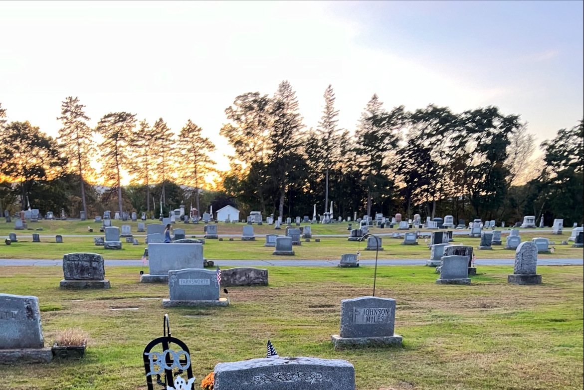 West Lebanon Cemetery cemetery grounds and headstones