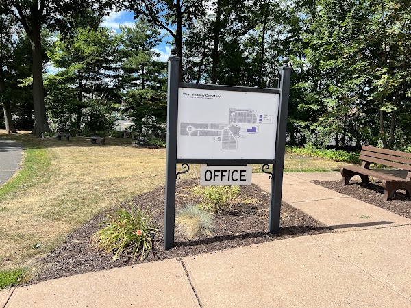 West Meadow Cemetery Association grounds