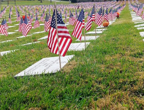 Western Carolina State Veterans Cemetery grounds