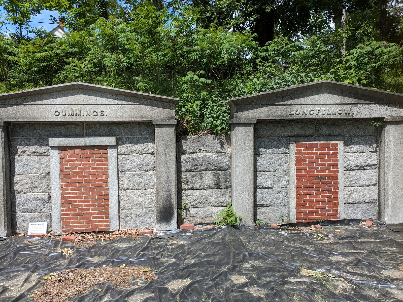 Western Cemetery cemetery grounds and headstones