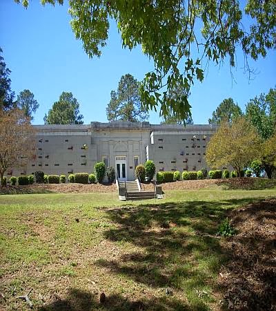 Westover Memorial Park cemetery grounds and headstones