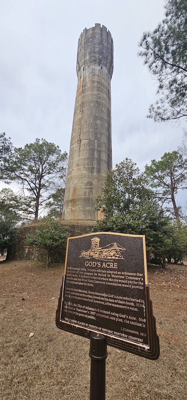 Westview Cemetery Inc. grounds