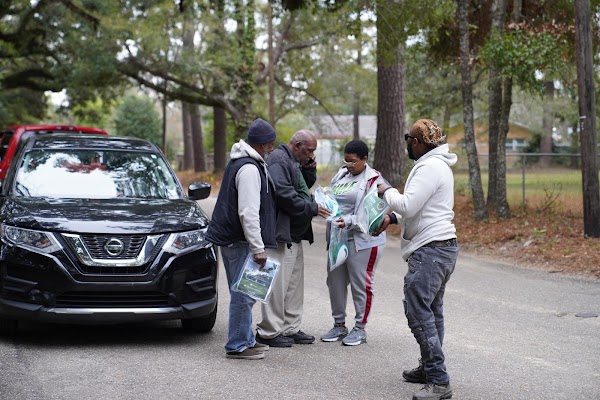 Whispering Pines Cemetery grounds