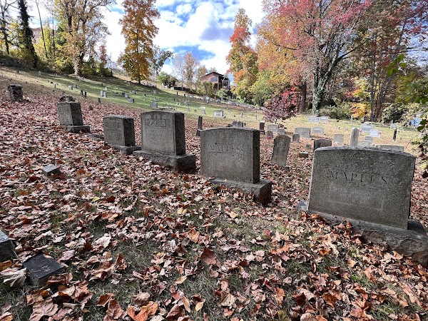 White Oak Flats Cemetery grounds