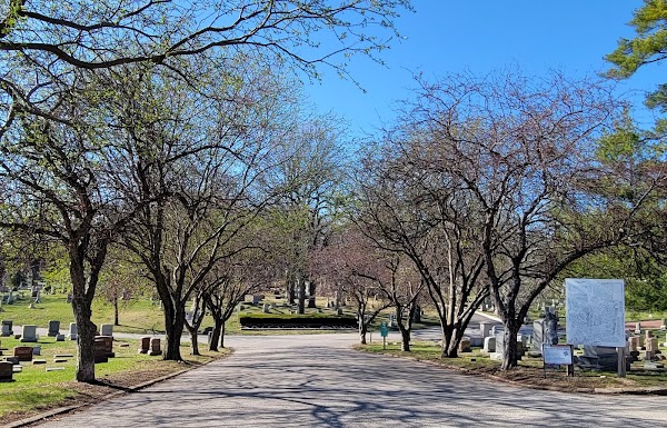 Woodland Cemetery grounds
