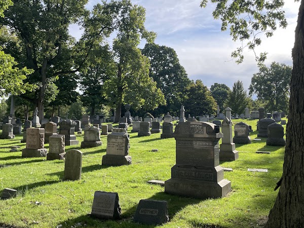 Woodland Cemetery grounds