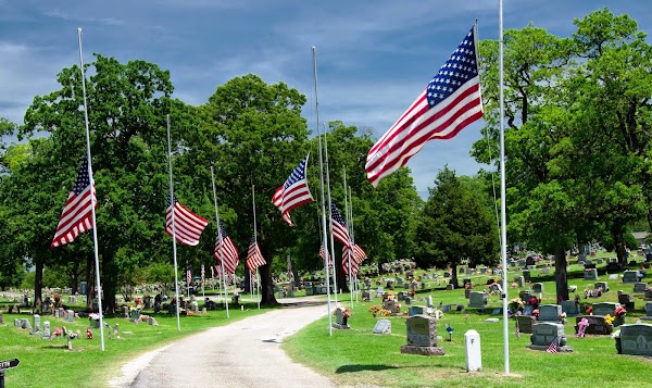 Woodland Memorial Park Cemetery grounds