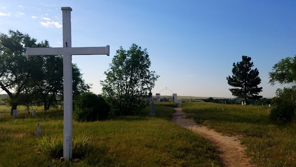 Wounded Knee Memorial grounds