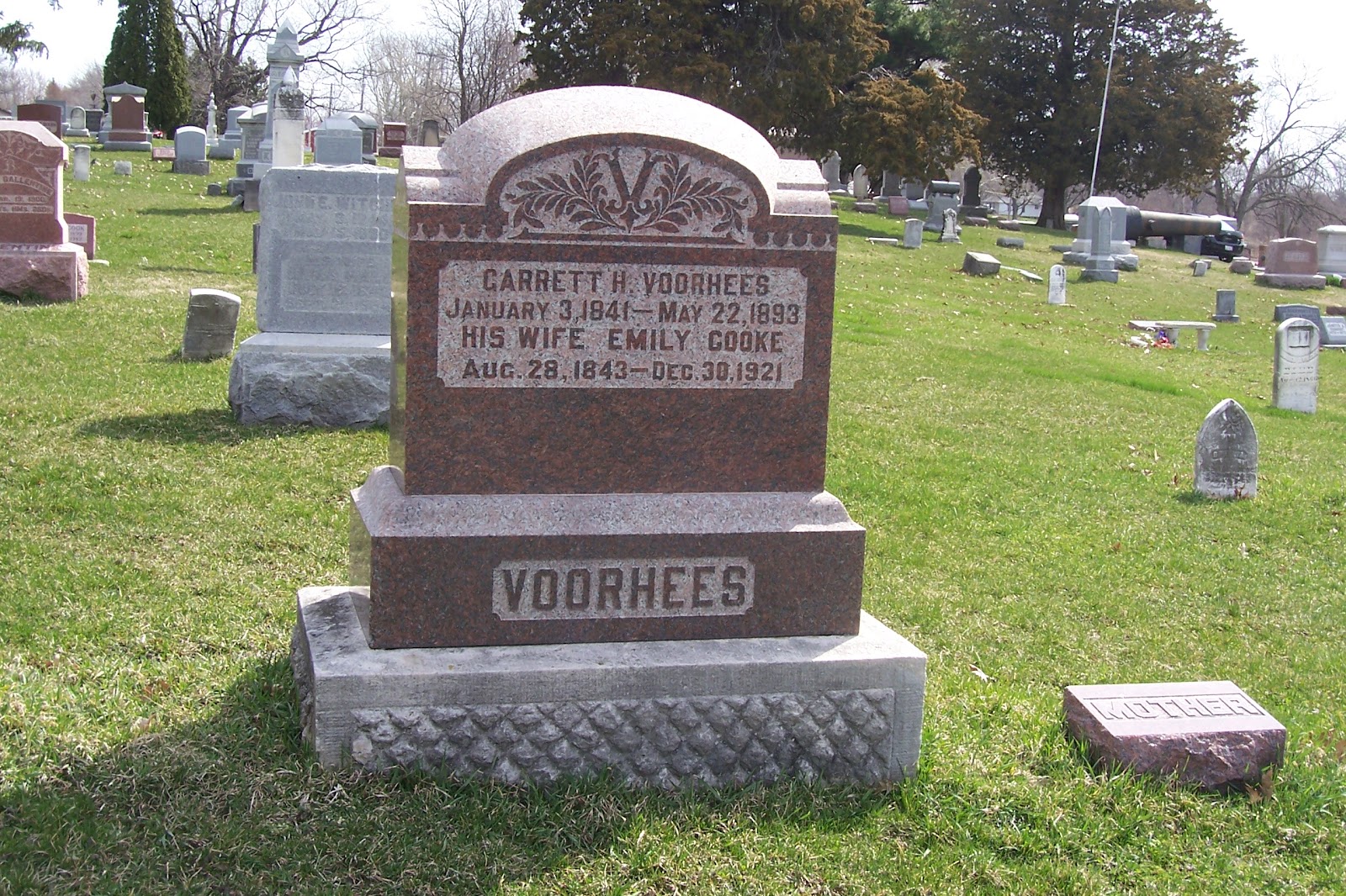 Wyoming Cemetery cemetery grounds and headstones