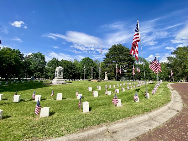Wyuka Funeral Home & Cemetery grounds