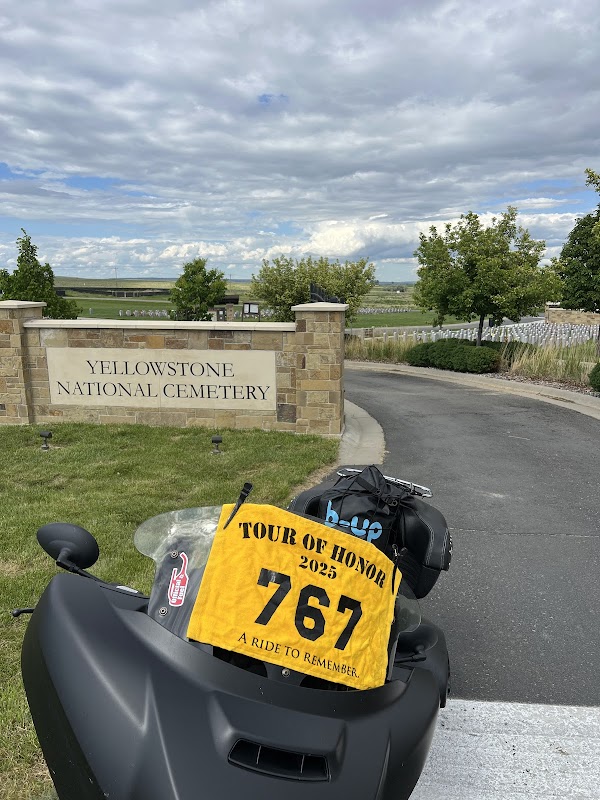 Yellowstone National Cemetery grounds