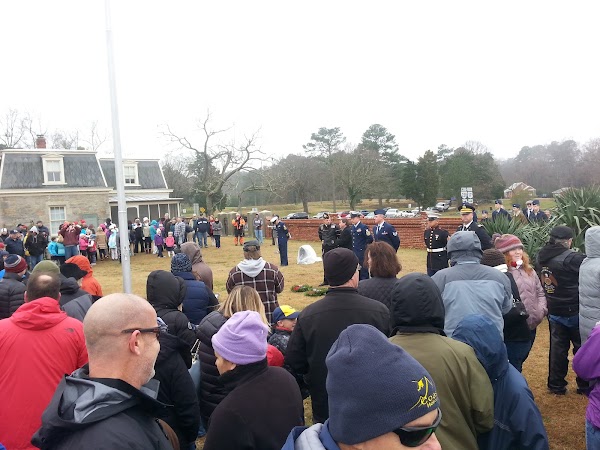 Yorktown National Cemetery grounds