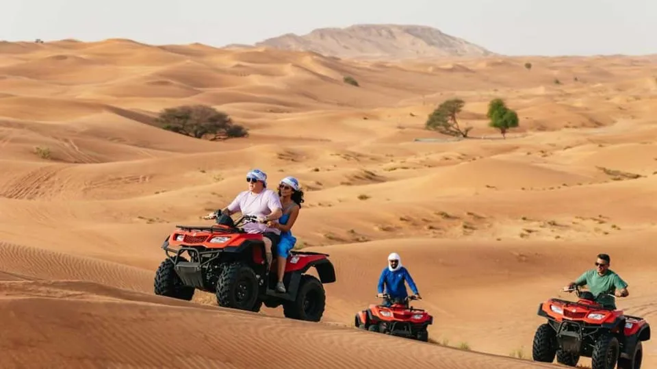 Dubai: Quad Bike, Dune Buggy, and Sandboarding Experience - Image 3