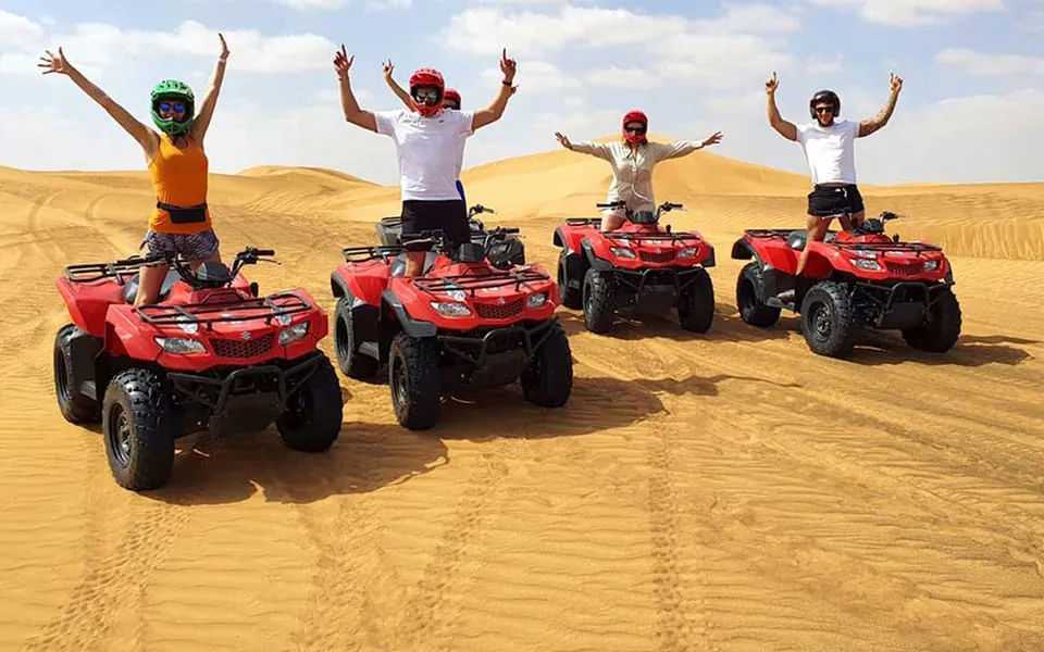Dubai: Quad Bike, Dune Buggy, and Sandboarding Experience - Image 4